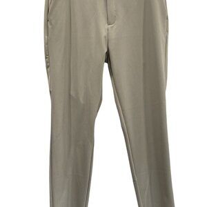 Icon Amsterdam Pants Mens 36 Gray Tech Trousers Deep Stone Golf Business Casual